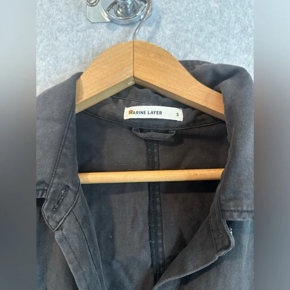 MARINE LAYER Brown Renata Shirt Dress Womens Size Small L0813 - Picture 4 of 11